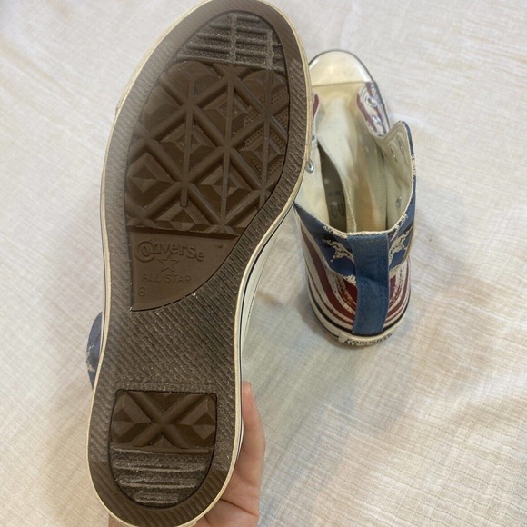 Converse Chuck Taylor All Star High Chili Paste/Blue/White 149496f Men Size 6 W8 - Picture 8 of 8